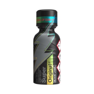 Poppers Super Original Black Label 30ml - Oralove