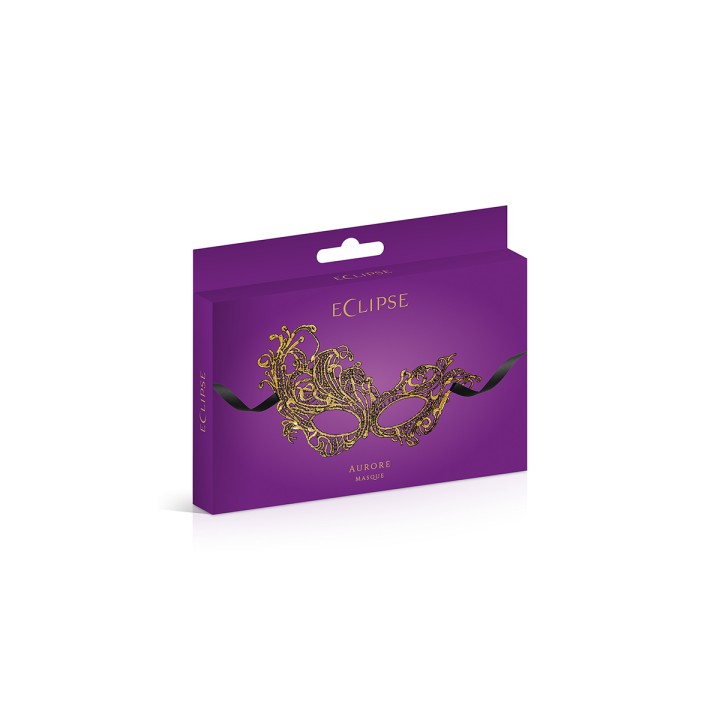 Loup broderie souple Aurore doré - Oralove