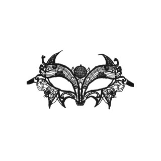 Loup noir Astre - Maskarade - Oralove