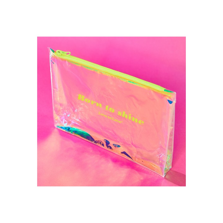 Pochette de rangement Love To Love Acid Yellow - Oralove