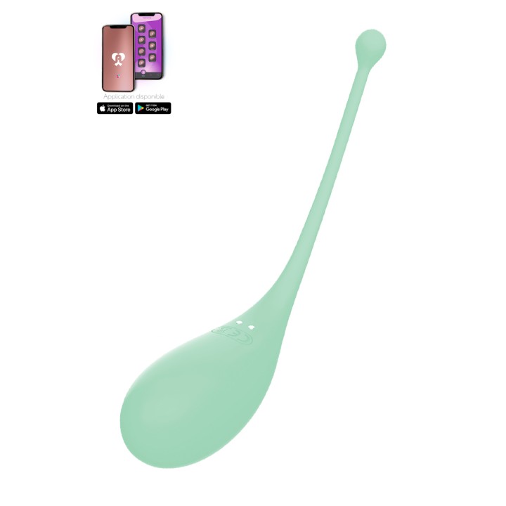 Oeuf vibrant connecté Palpitation vert - Adrien Lastic - Oralove