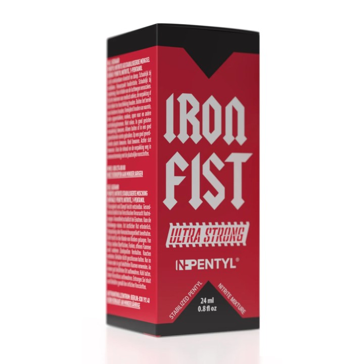 Poppers Iron Fist Ultra Strong 24ml - Oralove