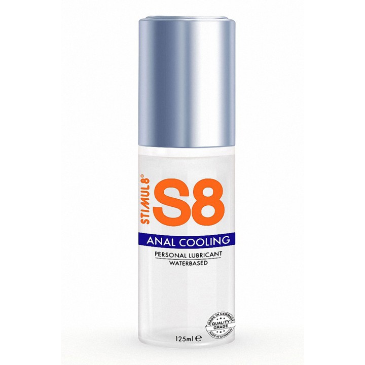 Lubrifiant S8 anal rafraichissant 125ml - Oralove
