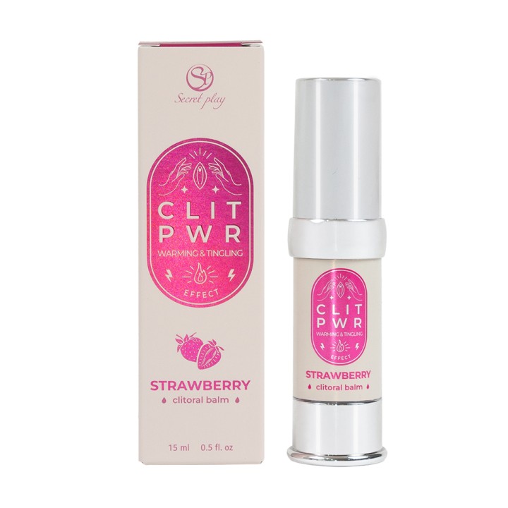 Baume pour clitoris Clit Pwr Fraise - Oralove