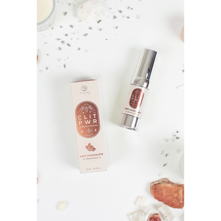 Baume pour clitoris Clit Pwr menthe chocolat - Oralove