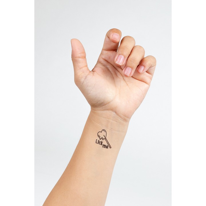 10 tatouages temporaires Candy Collection - Secret Play - Oralove