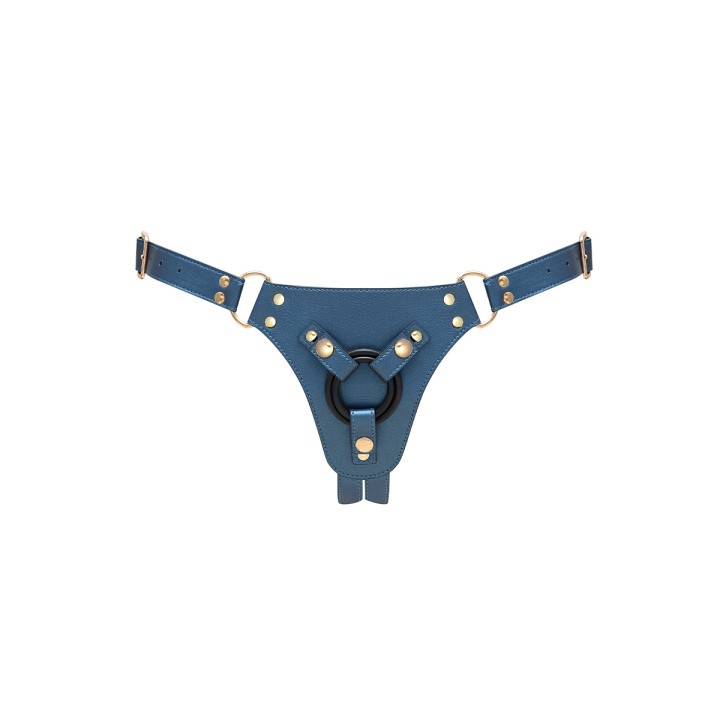 Harnais Generous bleu - Strap On Me - Oralove