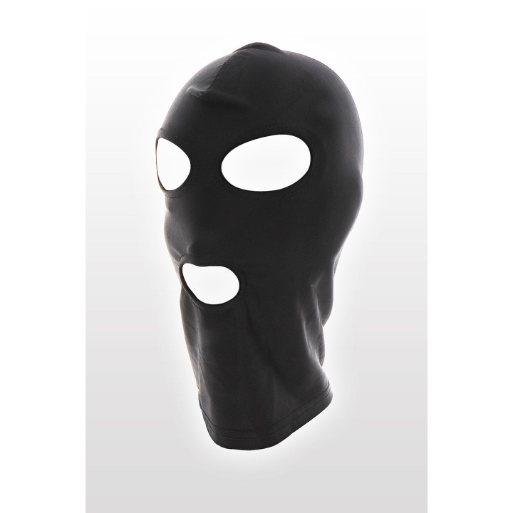 Cagoule BDSM 3 ouvertures - Taboom - Oralove