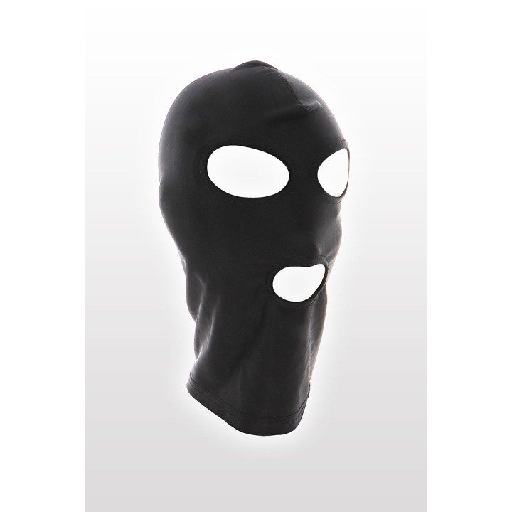 Cagoule BDSM 3 ouvertures - Taboom - Oralove
