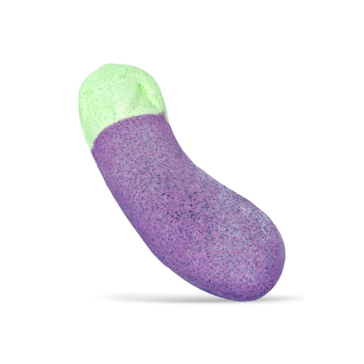 Bombe de bain aubergine - Oralove