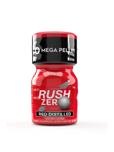 Poppers Rush Zero Red Distilled 10 ml