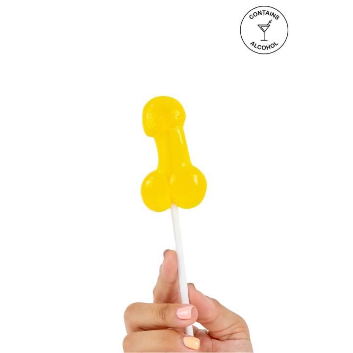 Sucette pénis pina colada avec alcool - Oralove
