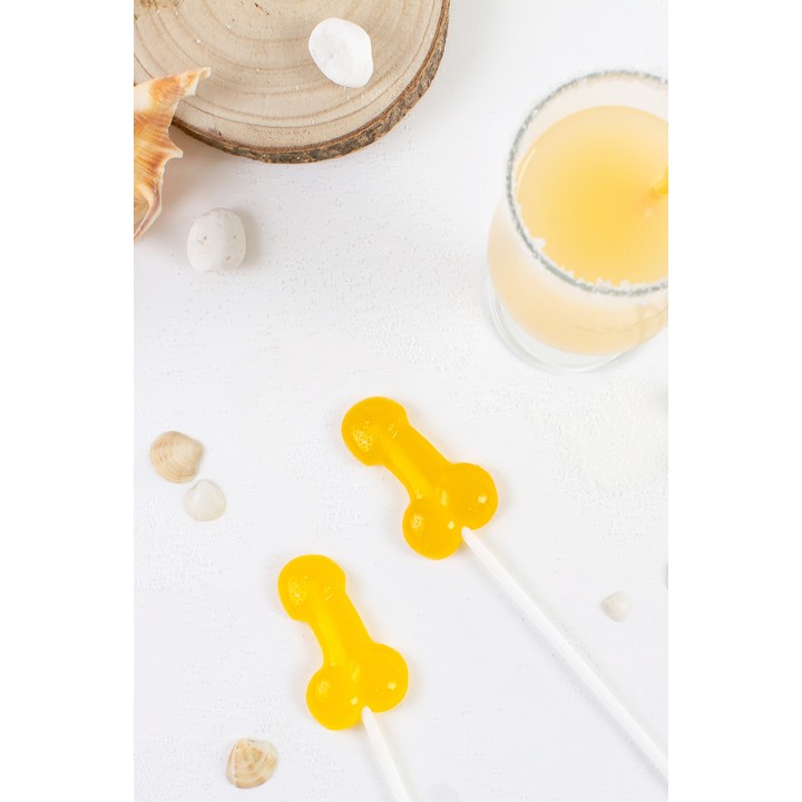 Sucette pénis pina colada avec alcool - Oralove