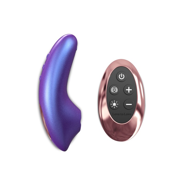 Masseur clitoridien télécommandé Dreamer Iridescent Night - Love to Love - Oralove