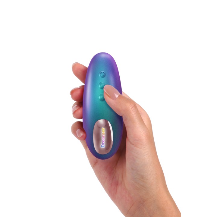 Masseur clitoridien télécommandé Dreamer Iridescent Turquoise - Love to Love - Oralove