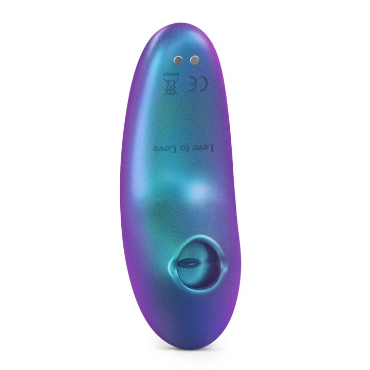 Masseur clitoridien télécommandé Dreamer Iridescent Turquoise - Love to Love - Oralove