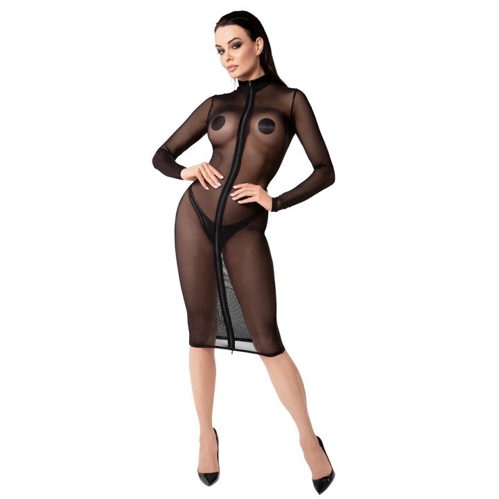 Robe mi-longue Ecstasy F347 en tulle - Oralove