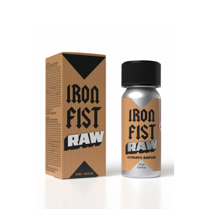 Poppers Iron Fist RAW 24ml - Oralove