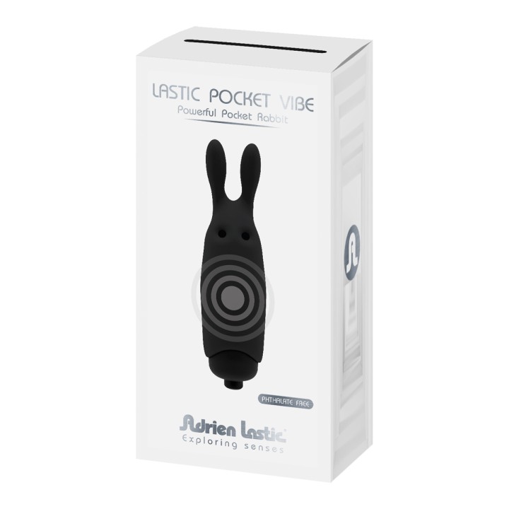 Pocket vibe lapin noir - Adrien Lastic - Oralove