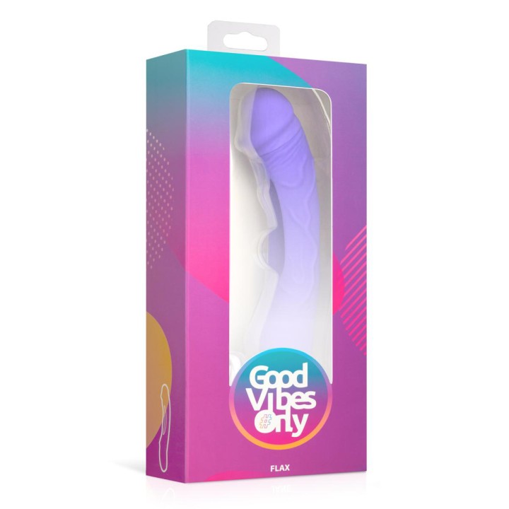 Vibro avec stimulateur de point G Flax - Good Vibes Only - Oralove