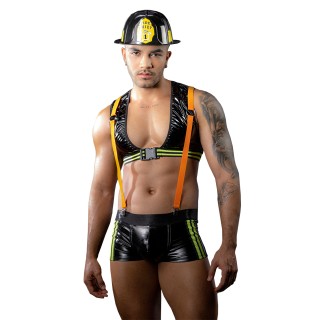 Costume pompier sexy 4 pièces - J Lingerie - Oralove