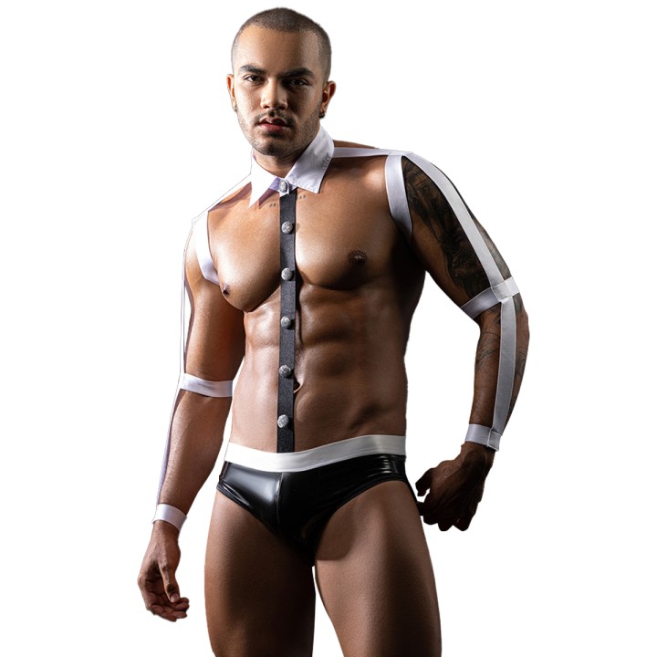 Costume serveur sexy 2 pièces - J Lingerie - Oralove