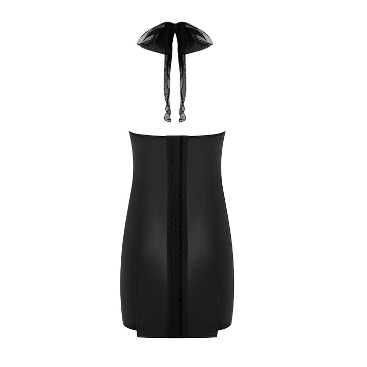 Robe Kesmina faux cuir - Passion - Oralove