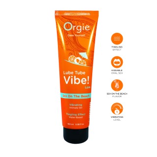 Lubrifiant Lube Tube Vibe (Low) Sex On The Beach 100ml - Oralove