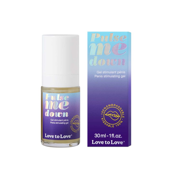 Gel stimulant pénis Pulse Me Down 30ml - Love To Love - Oralove