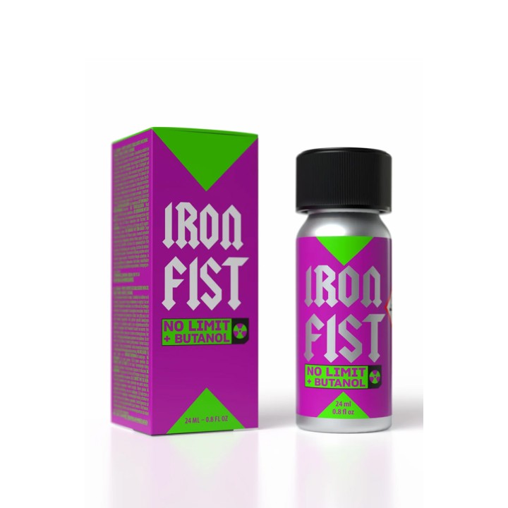 Poppers Iron Fist No Limit Butanol 24ml - Oralove
