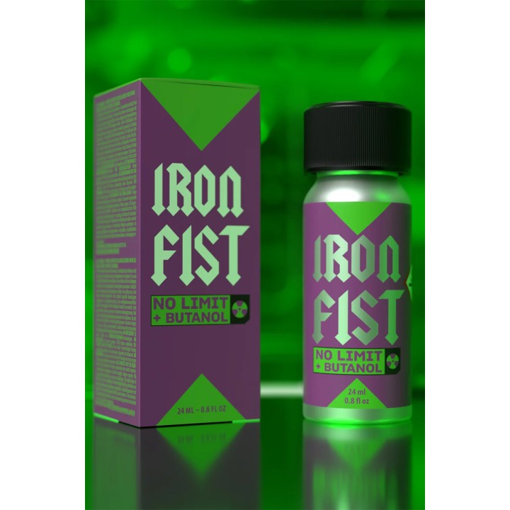 Poppers Iron Fist No Limit Butanol 24ml - Oralove