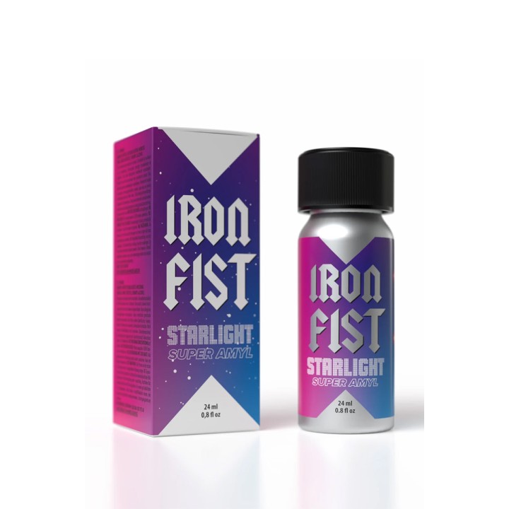 Poppers Iron Fist Starlight 24ml - Oralove