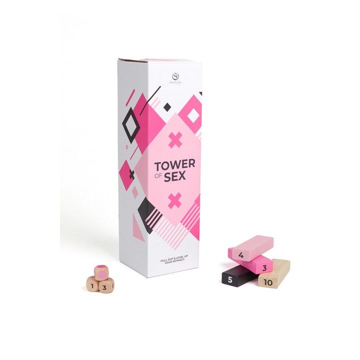 Jeu en bois Tower of Sex - Secret Play - Oralove