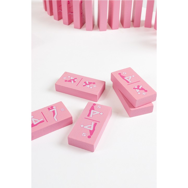 Jeu en bois Kinky Domino - Secret Play - Oralove