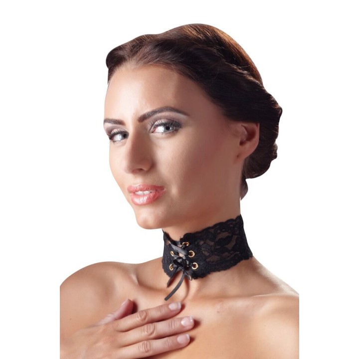 Collier en dentelle - Cotelli Accessoires - Oralove