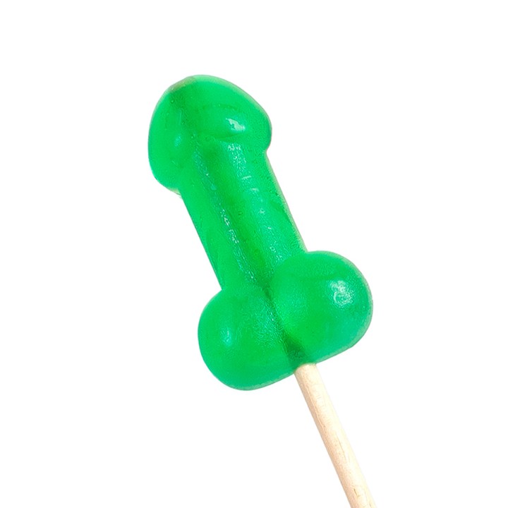 Présentoir de 40 sucettes pénis à la menthe avec effet rafraichissant - Oralove