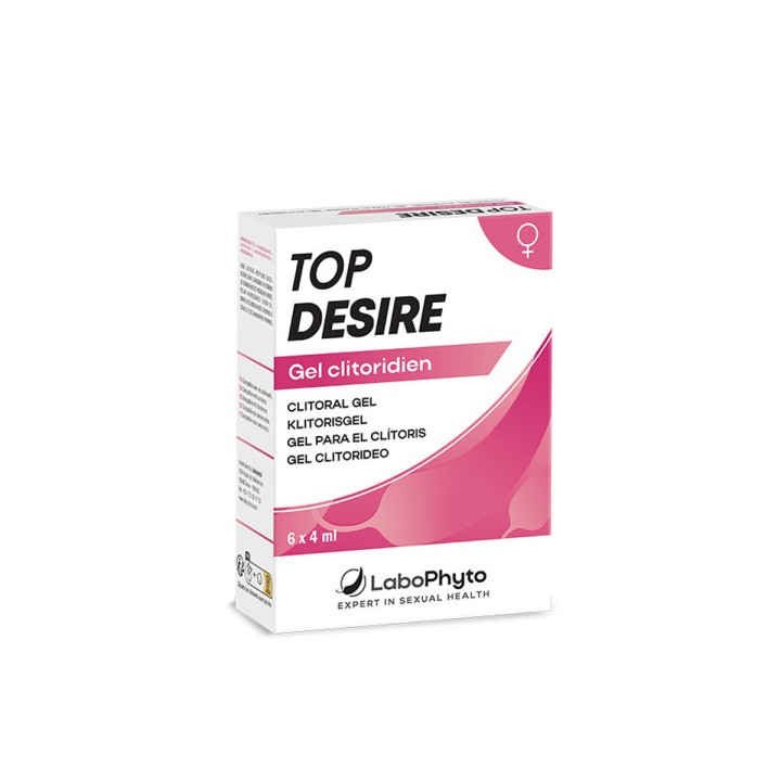Gel clitoridien Top Desire 6 sachets 4ml - Oralove