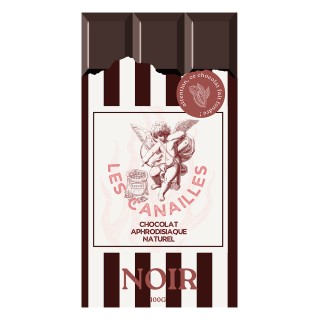 Chocolat noir - Tablette 100g - Les canailles - Oralove