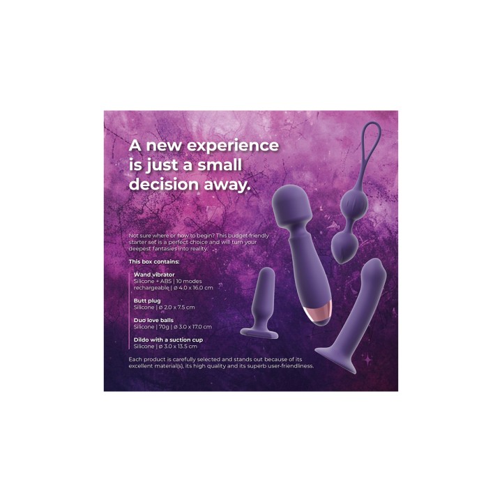 coffret 4 sextoys pour femme - Magic Shiver - Oralove