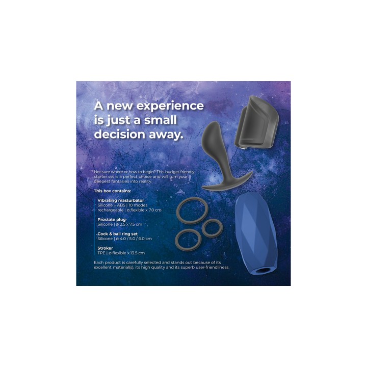 coffret 4 sextoys pour homme - Magic Shiver - Oralove