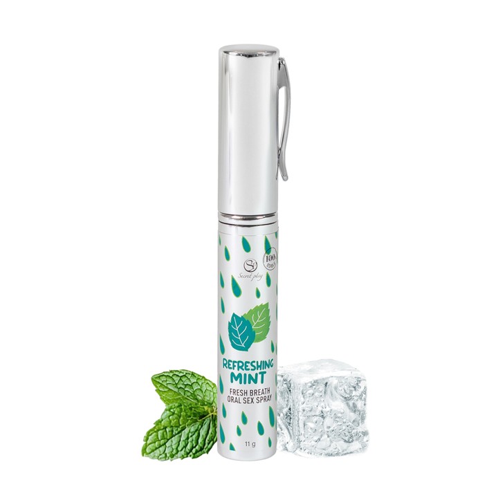 Spray sexe oral et haleine fraiche à la menthe - Oralove