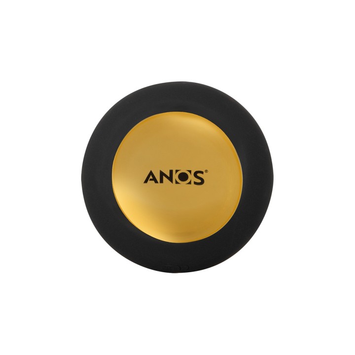 Plug anal vibrant et rotatif télécommandé - Anos - Oralove