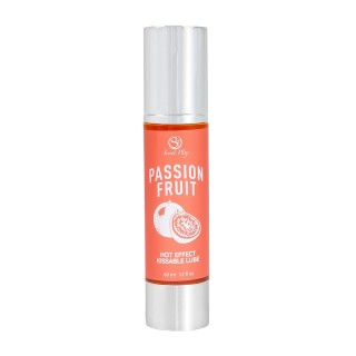 Lubrifiant chauffant goût Fruit de la passion - Secret Play - Oralove