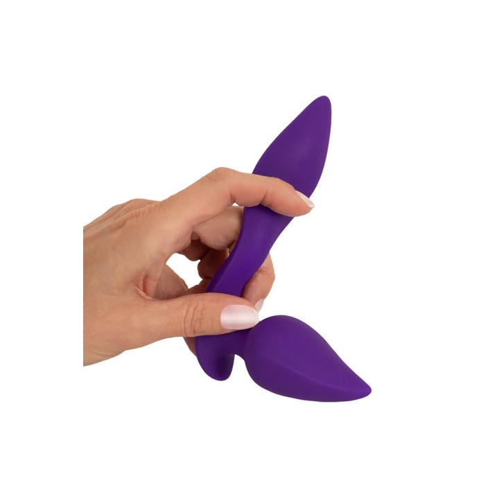 Plug et stimulateur externe vibrant 2 en 1 - Sweet Smile - Oralove