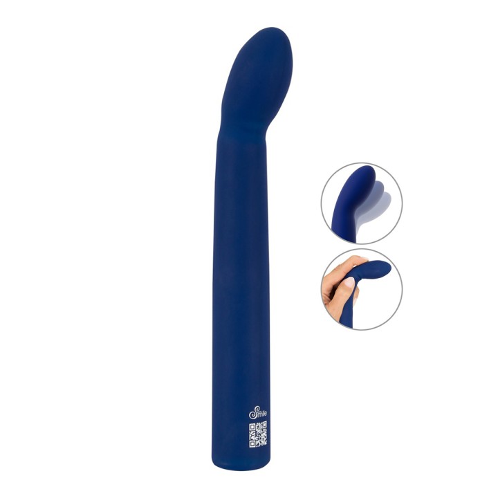 Vibro point G flexible 18,6 x 2,5 cm - Sweet Smile - Oralove