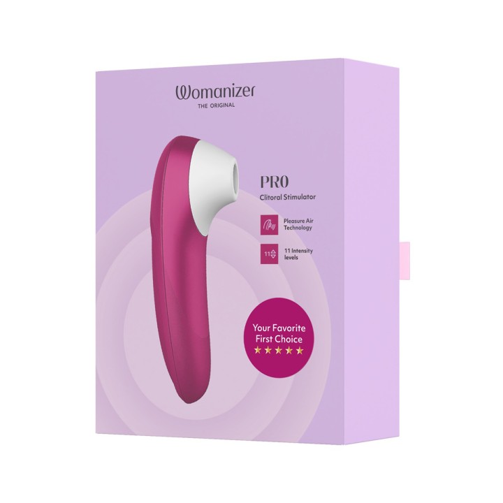 Stimulateur clitoridien Womanizer Pro rose - Oralove