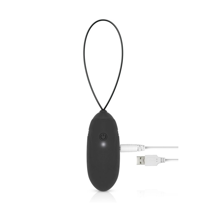 Oeuf vibrant télécommandé noir - LUV EGG - Oralove