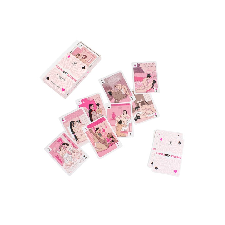 Jeu de cartes Civilisexations - Secret Play - Oralove