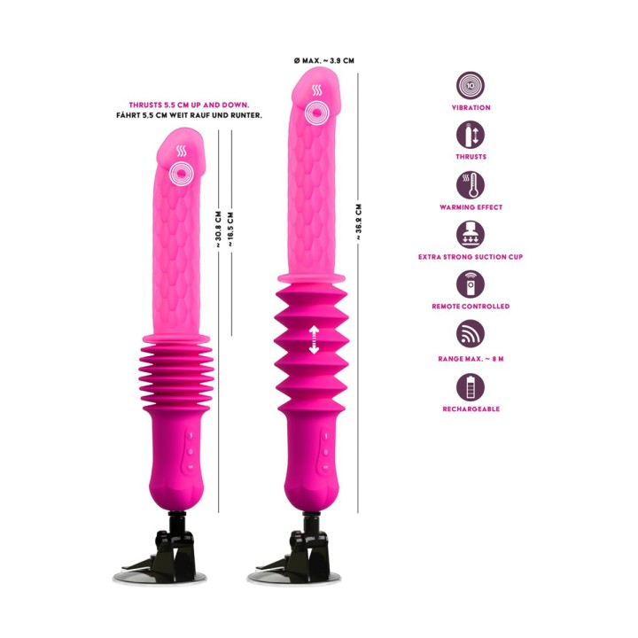 Vibro va-et-vient RC Warming Fucking Machine - You2Toys - Oralove