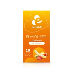 10 préservatifs parfumés - EasyGlide
